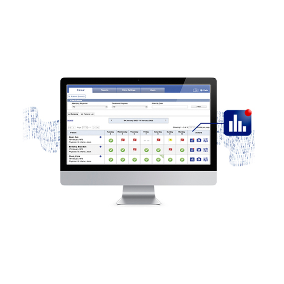 Desktop screen showing Sharesource analytics 