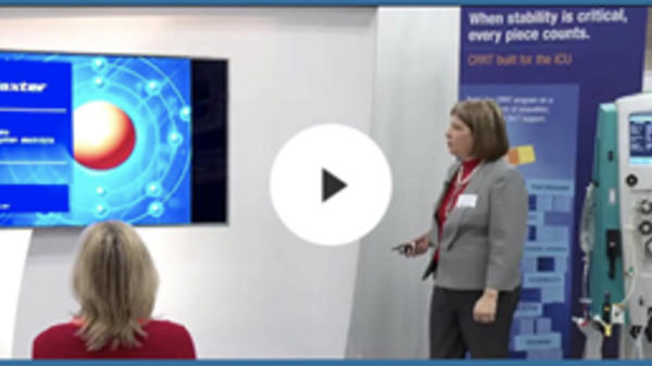 Pam Waters discusses how you can help critically ill patients with CRRT therapy.