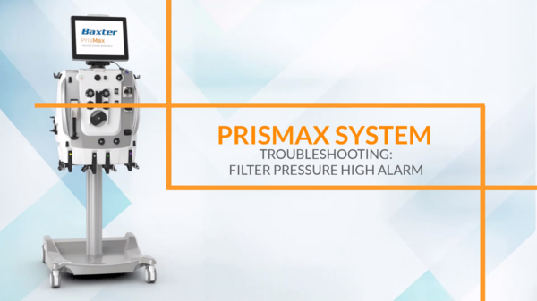 Troubleshooting: Filter Pressure High Alarm