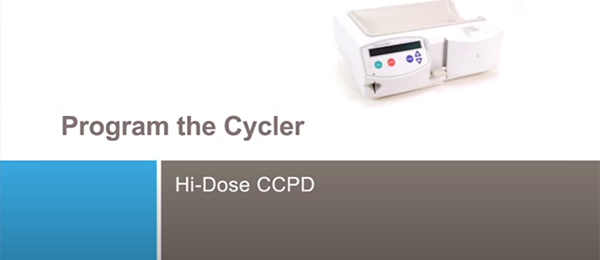 Hi-Dose CCPD (Video)