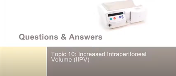Increased Intraperitoneal Volume (IIPV) (Video)